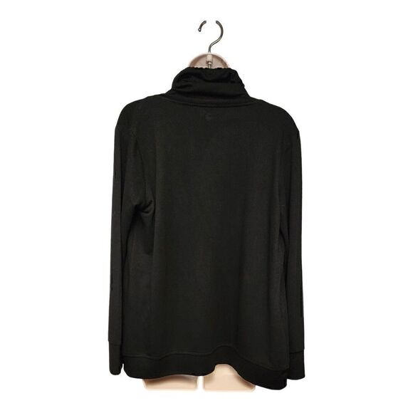 Cable & Gauge Women Long Sleeve Flyaway Jacket Black Size Small Petite - Picture 4 of 9
